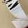 Reflektierendes geführtes weißes Zebra-Gurtband-Armband
